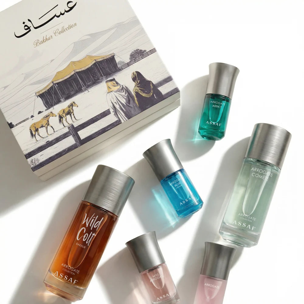 Assaf Eid Bakhur Collection – 340 ml
ضمان ثبات اكثر من 24 ساعة
